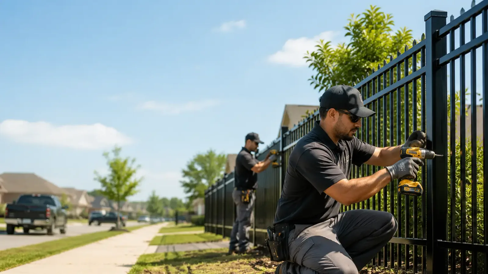 Metal Fence Installation in Byrnedale, PA